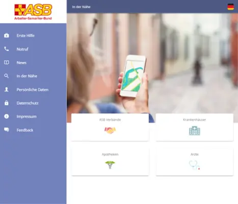 ASB App Erste Hilfe im Notfall android App screenshot 0